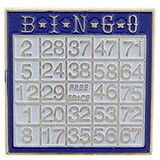 Eagle Emblems P05454 Pin-Game,Bingo,Card (1