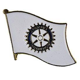 Eagle Emblems P05744 Pin-Org,Rotary,Flag (1")