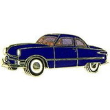 Eagle Emblems P05941 Pin-Car, Ford, '50 Blue (1