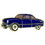 Eagle Emblems P05941 Pin-Car, Ford, '50 Blue (1")