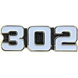 Eagle Emblems P05955 Pin-Car, Number, 302 (1