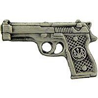 Eagle Emblems P05990 Pin-Gun,45Cal Pistol,Pwt (1-1/8")