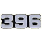 Eagle Emblems P05998 Pin-Car, Number, 396 (1
