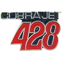 Eagle Emblems P06028 Pin-Car,Number,428 Cobra (1")
