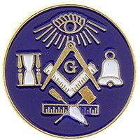 Eagle Emblems P06042 Pin-Org,Masonic Tool Kit (1")