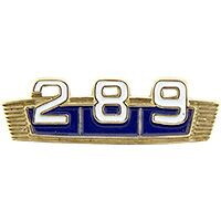 Eagle Emblems P06258 Pin-Car,Number,289 (1")