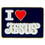 Eagle Emblems P06324 Pin-Religious, I Hrt Jesus (1")