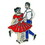 Eagle Emblems P06332 Pin-Square Dancer (1")