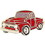 Eagle Emblems P06416 Pin-Truck, Ford, '56, Red (1")