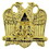 Eagle Emblems P06767 Pin-Org, Masonic 32 Eagle (1")