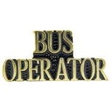 Eagle Emblems P06857 Pin-Bus, Operator, Script (1