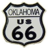 Eagle Emblems P06946 Pin-Route 66, Ok (1