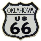 Eagle Emblems P06946 Pin-Route 66, Ok (1")