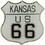 Eagle Emblems P06947 Pin-Route 66,Ks (1")