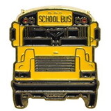 Eagle Emblems P06975 Pin-Bus, School, Front End (1