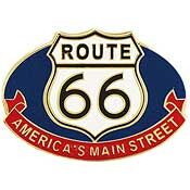 Eagle Emblems P06977 Pin-Route 66, Oval (1")