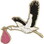 Eagle Emblems P06986 Pin-Stork, Pink (1")