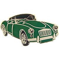 Eagle Emblems P06989 Pin-Car,Mg,&#039;A&#039;Green (1")