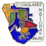 Eagle Emblems P09033 Pin-Nat.Park, Everglades (1
