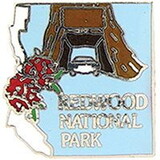 Eagle Emblems P09064 Pin-Nat.Park, Redwood (1