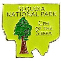 Eagle Emblems P09067 Pin-Nat.Park,Sequoia Nat. (1")