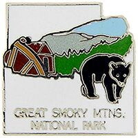 Eagle Emblems P09069 Pin-Nat.Park,Smoky Mtn.Gt (1-1/8")
