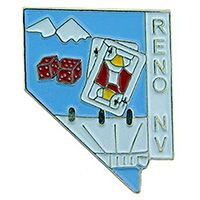 Eagle Emblems P09089 Pin-Nv,Reno (MAP), (1")