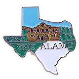 Eagle Emblems P09092 Pin-Texas,The Alamo (MAP), (1