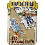 Eagle Emblems P09213 Pin-Idaho (Map) (1