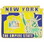 Eagle Emblems P09233 Pin-New York (Map) (1")