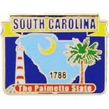 Eagle Emblems P09241 Pin-South Carolina (Map) (1