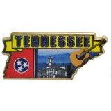 Eagle Emblems P09243 Pin-Tennessee (Map) (1