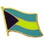 Eagle Emblems P09508 Pin-Bahamas (Flag) (1")