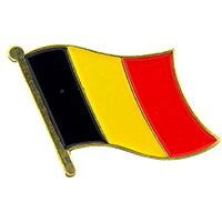 Eagle Emblems P09511 Pin-Belgium (FLAG), (1-1/16")
