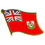 Eagle Emblems P09513 Pin-Bermuda (Flag) (1")