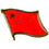 Eagle Emblems P09518 Pin-China (Flag) (1")