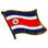 Eagle Emblems P09520 Pin-Costa Rica (FLAG), (1-1/16")