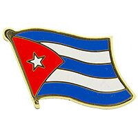 Eagle Emblems P09521 Pin-Cuba (FLAG), (1-1/16")