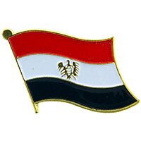 Eagle Emblems P09529 Pin-Egypt (FLAG), (1-1/16")