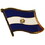 Eagle Emblems P09530 Pin-El Salvador (Flag) (1")