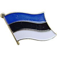 Eagle Emblems P09532 Pin-Estonia (FLAG), (1-1/16")