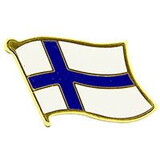 Eagle Emblems P09533 Pin-Finland (Flag) (1