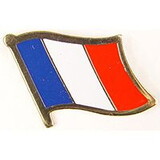 Eagle Emblems P09534 Pin-France (Flag) (1