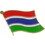 Eagle Emblems P09535 Pin-Gambia (Flag) (1")
