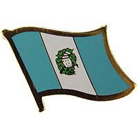 Eagle Emblems P09538 Pin-Guatemala (FLAG), (1-1/16")