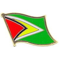 Eagle Emblems P09541 Pin-Guyana (FLAG), (1-1/16")