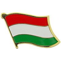 Eagle Emblems P09544 Pin-Hungary (FLAG), (1-1/16")