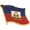 Eagle Emblems P09545 Pin-Haiti (Flag) (1")