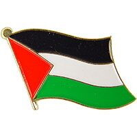 Eagle Emblems P09583 Pin-Palestine (FLAG), (1-1/16")