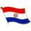 Eagle Emblems P09585 Pin-Paraguay (FLAG), (1-1/16")